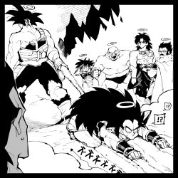bardock from dragon ball by haseko123