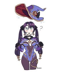 mona (genshin impact) from genshin impact by findoworld
