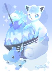 alolan vulpix from pokemon