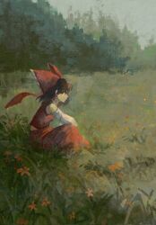 hakurei reimu from touhou