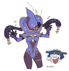 mona (genshin impact) from genshin impact by findoworld