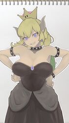 bowsette from new super mario bros. u deluxe