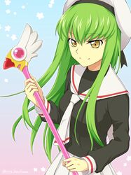 c.c. from code geass by setu kurokawa