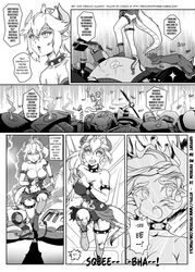 bowsette from new super mario bros. u deluxe by pencils (artist)