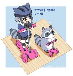 common raccoon (kemono friends) from kemono friends by roonhee