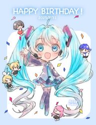 hatsune miku from vocaloid
