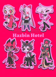 alastor (hazbin hotel) from hazbin hotel by menma (enaic31)