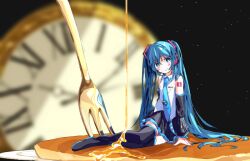 hatsune miku from vocaloid
