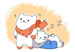 papyrus (undertale) from neko atsume by snowzahedghog