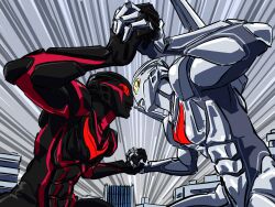 dark zagi from ultraman nexus (series) by atsynd