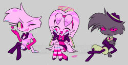 angel dust from hazbin hotel by menma (enaic31)