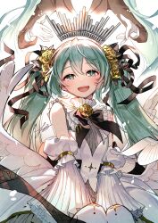 hatsune miku from miku symphony (vocaloid) by cherico
