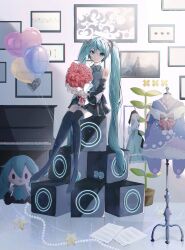 hatsune miku from vocaloid