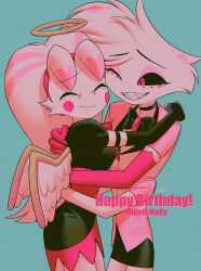 angel dust from hazbin hotel by menma (enaic31)
