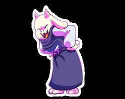 toriel from undertale by snowzahedghog