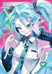 hatsune miku from vocaloid by beret cj