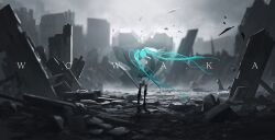 hatsune miku from vocaloid