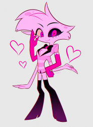 angel dust from hazbin hotel by menma (enaic31)