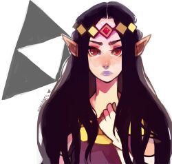 princess hilda from the legend of zelda by lochnessa