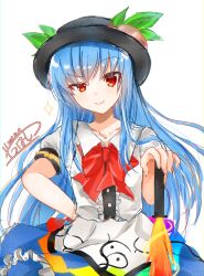 hinanawi tenshi from touhou by zuzuhashi