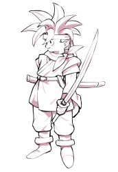crono (chrono trigger) from chrono trigger by gan2