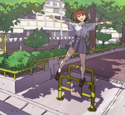 sajima yumi from school girl strikers by kobayashi gen
