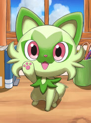 sprigatito from pokemon