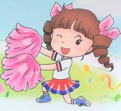 jougasaki himeko from chibi maruko-chan