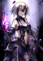 jeanne d'arc (alter) (fate) from fate/grand order by karlwolf