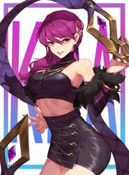 evelynn from k/da (league of legends) by kan (rainconan)