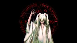 hatsune miku from vocaloid