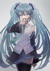 hatsune miku from mosaic roll (vocaloid)