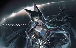 hoshimi miyabi from zenless zone zero by mo ying yu