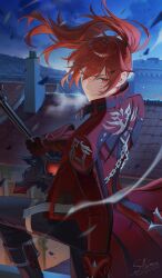 diluc (genshin impact) from genshin impact by noes