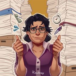 miss pauling from team fortress 2
