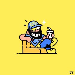 super mario bros. fan art