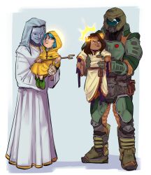 doomguy from doom (series)