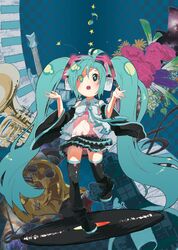 hatsune miku from vocaloid by ratte
