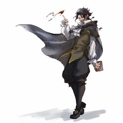 cyrus (octopath traveler) from octopath traveler by esaka