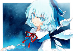 cirno from touhou by qqqrinkappp