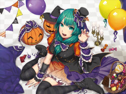 kagiyama hina from halloween by kageharu