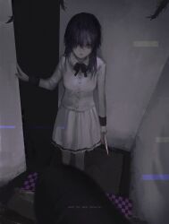 creepy mita (miside) from miside by aoi ogata