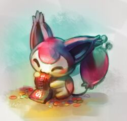 skitty from pokemon by koriarredondo