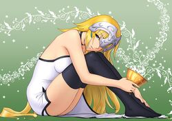 jeanne d'arc (fate) from fate/grand order by darkmuleth