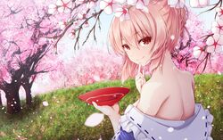 saigyouji yuyuko from touhou by merukiarisu