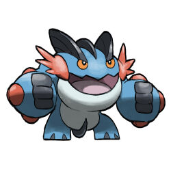mega swampert from pokemon by blacknirrow