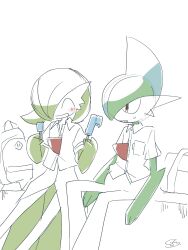 gallade from pokemon by hime takeo