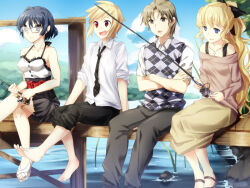 hakamichi shizune from katawa shoujo