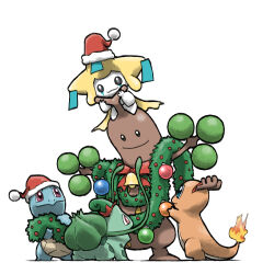 bulbasaur from christmas by blacknirrow