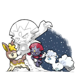alolan vulpix from pokemon by blacknirrow